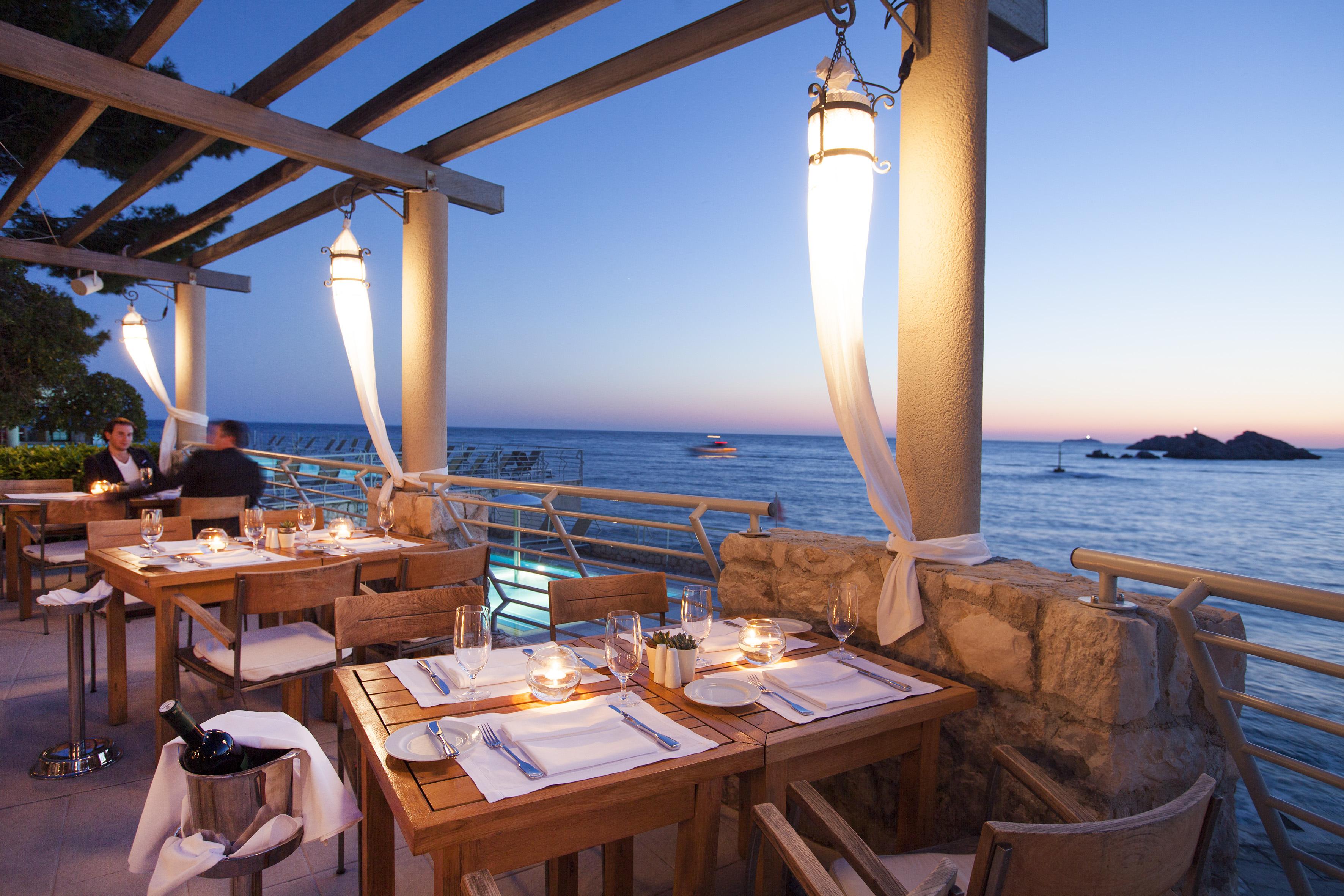 Hotel Dubrovnik Palace Esterno foto Restaurant in Croatia